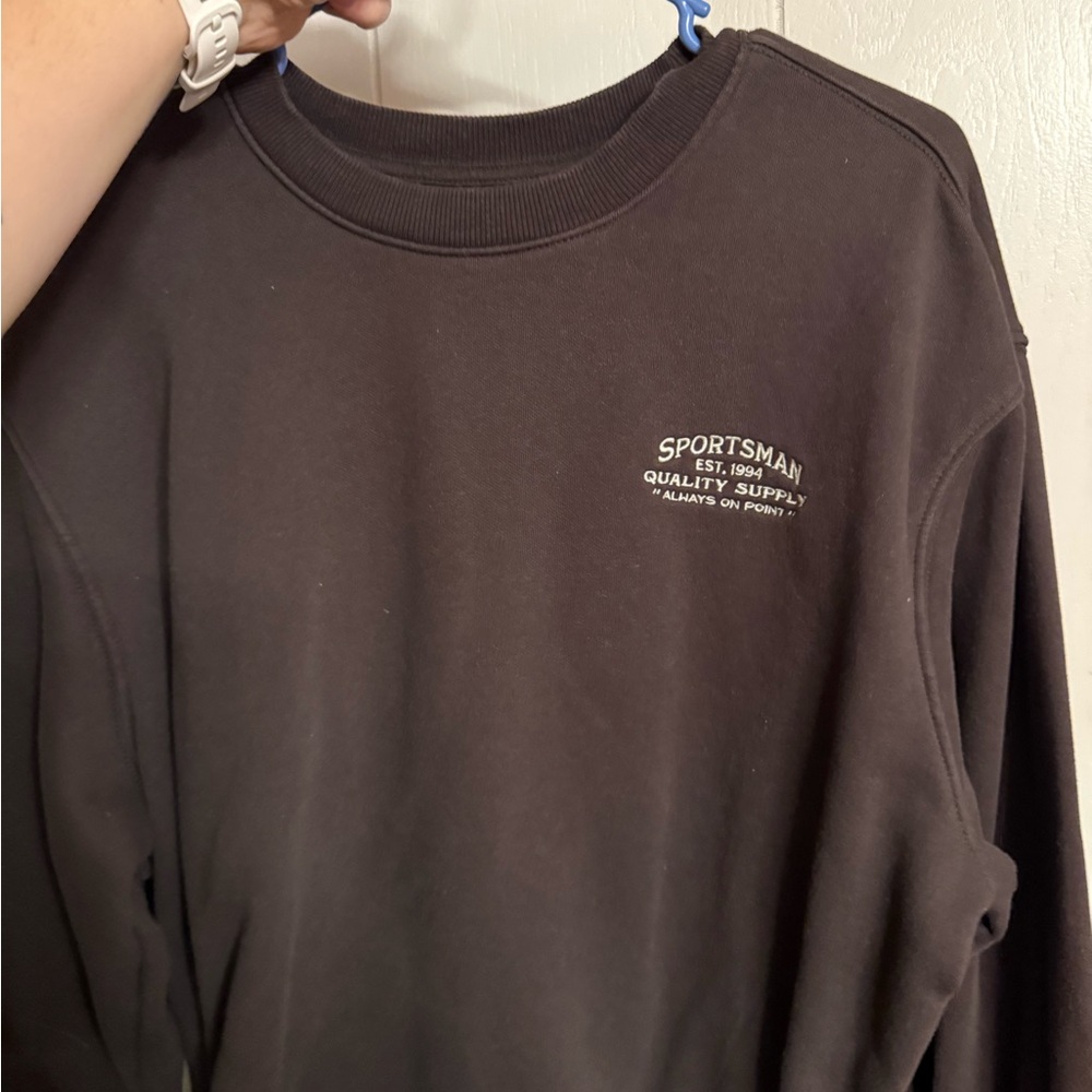 Viral Old Navy Sportsman Black Sweatshirt